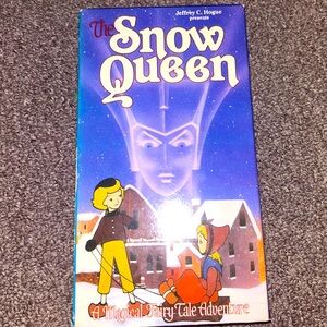 ~6/$10 MOVIES VHS/DVDS~ The Snow Queen VHS Cartoon Vintage Christmas Movie